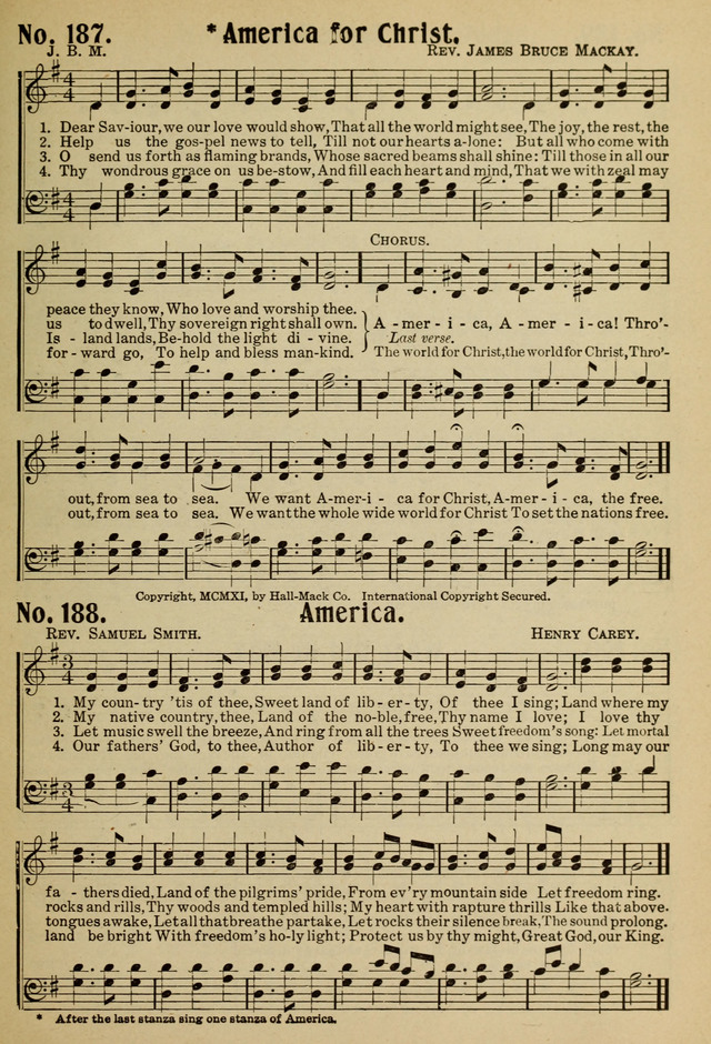 Ideal Sunday School Hymns page 189