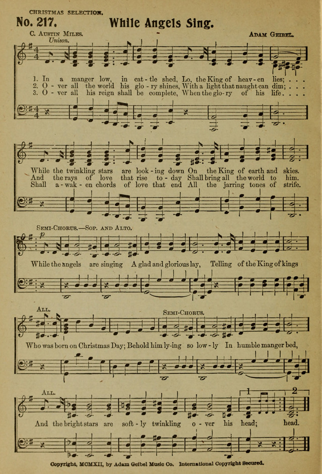 Ideal Sunday School Hymns page 210