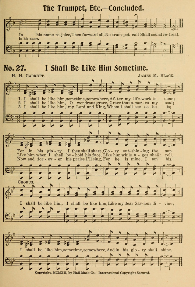 Ideal Sunday School Hymns page 27