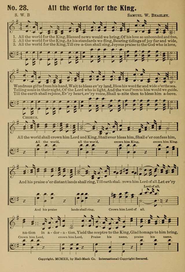 Ideal Sunday School Hymns page 28