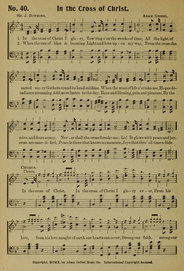 Ideal Sunday School Hymns page 40