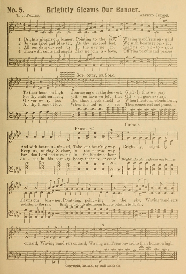 Ideal Sunday School Hymns page 5