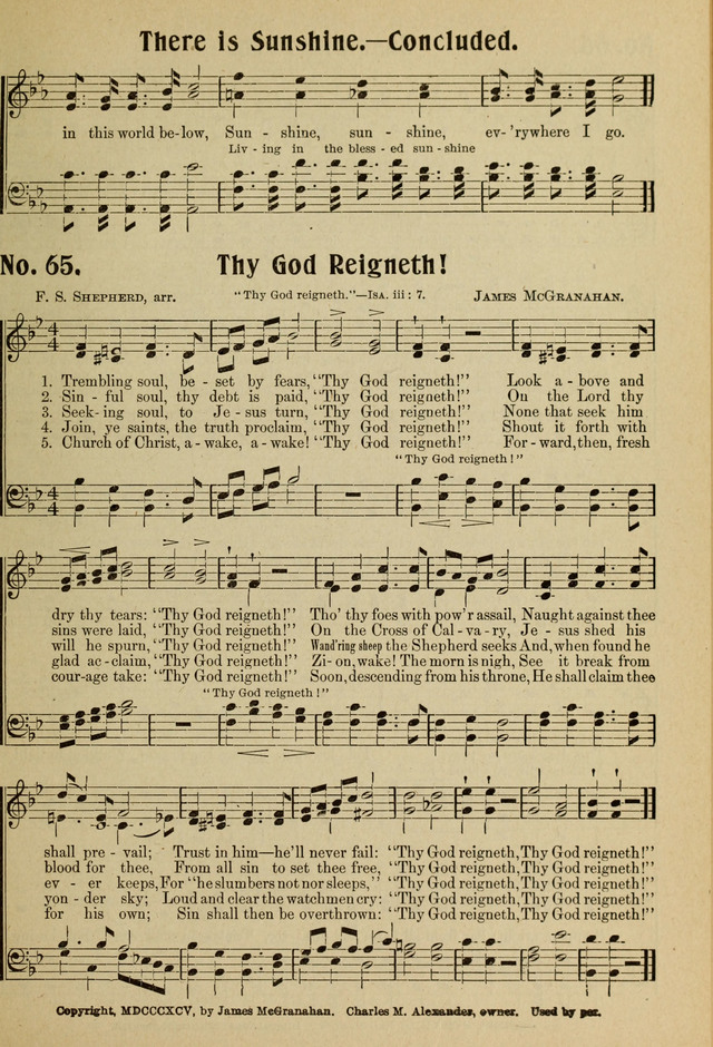 Ideal Sunday School Hymns page 65