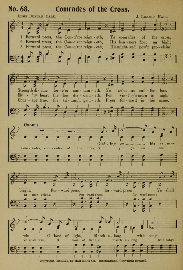 Ideal Sunday School Hymns page 68