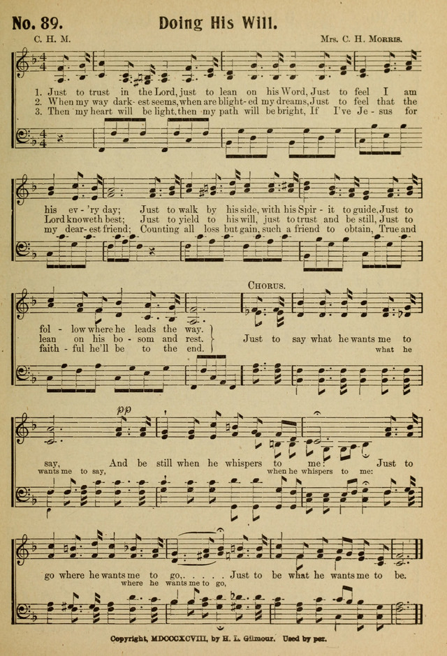 Ideal Sunday School Hymns page 89