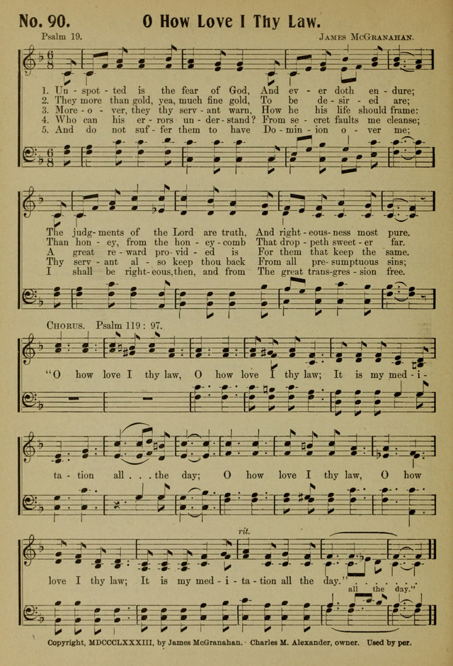 Ideal Sunday School Hymns page 90