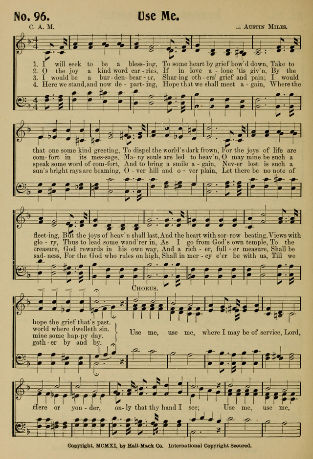 Ideal Sunday School Hymns page 96