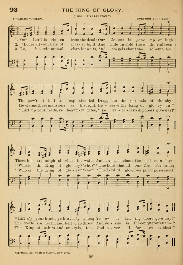 Imperial Songs: for Sunday schools, social meetings, Epworth leagues, revival services page 103