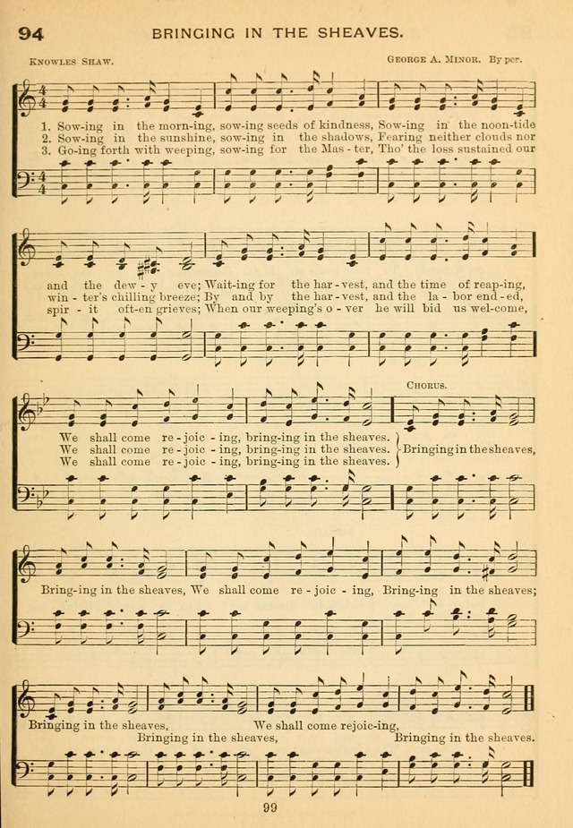 Imperial Songs: for Sunday schools, social meetings, Epworth leagues, revival services page 104