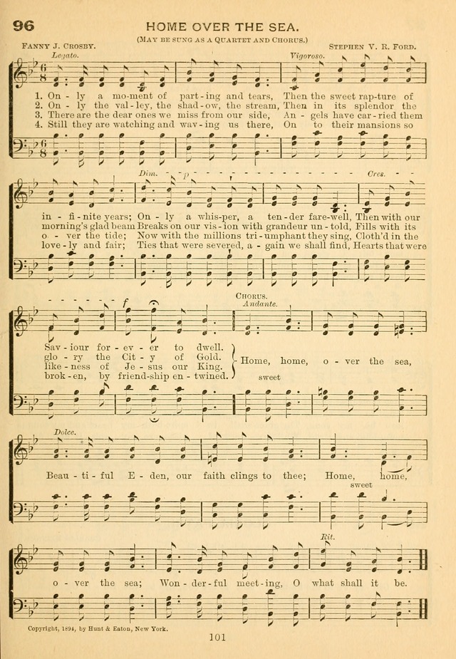 Imperial Songs: for Sunday schools, social meetings, Epworth leagues, revival services page 106
