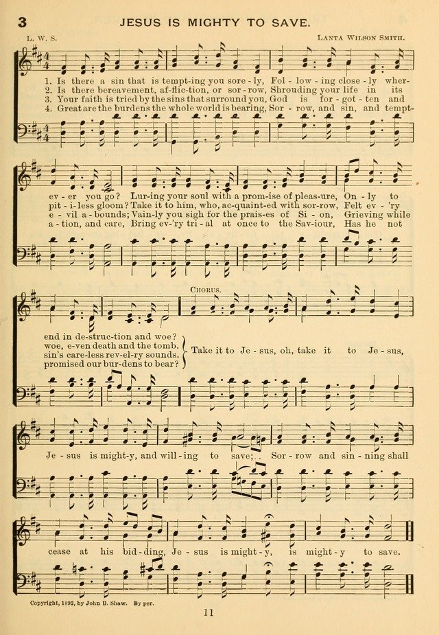 Imperial Songs: for Sunday schools, social meetings, Epworth leagues, revival services page 16