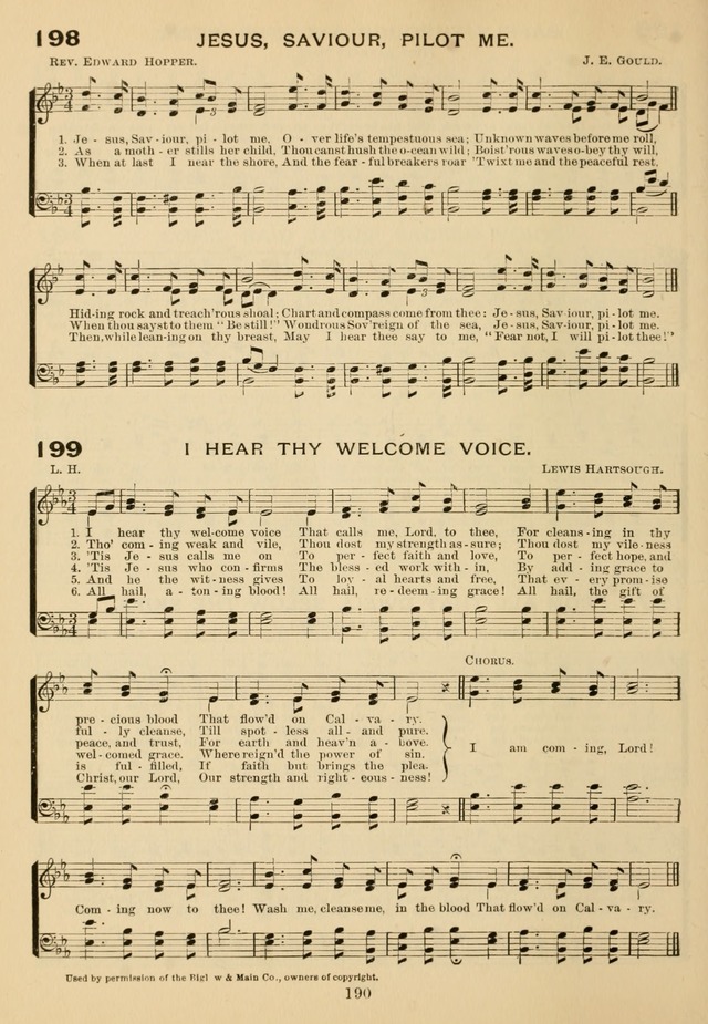 Imperial Songs: for Sunday schools, social meetings, Epworth leagues, revival services page 195