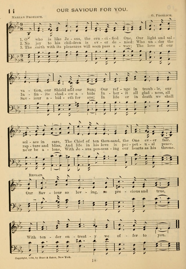 Imperial Songs: for Sunday schools, social meetings, Epworth leagues, revival services page 23