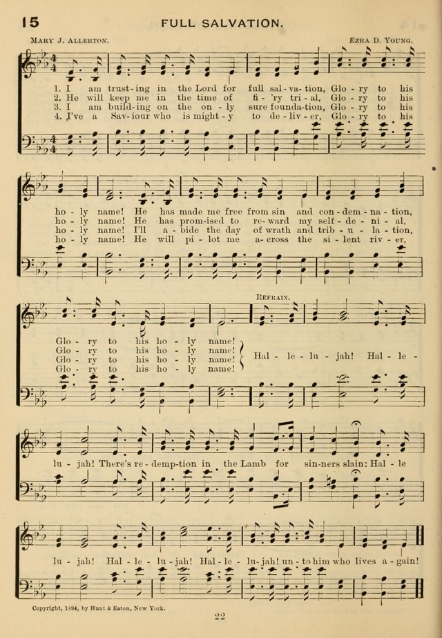 Imperial Songs: for Sunday schools, social meetings, Epworth leagues, revival services page 27