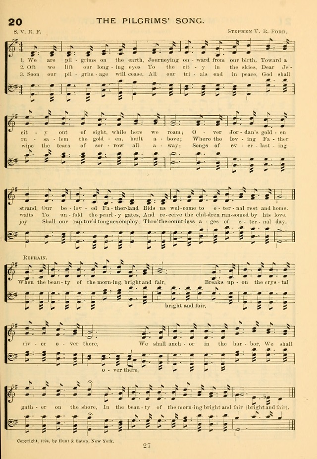 Imperial Songs: for Sunday schools, social meetings, Epworth leagues, revival services page 32