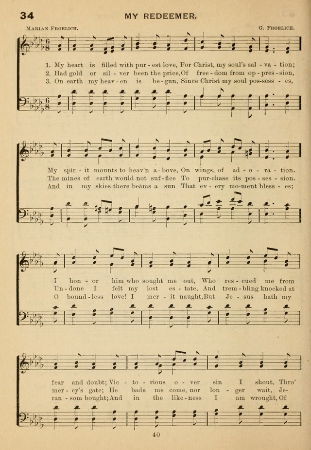 Imperial Songs: for Sunday schools, social meetings, Epworth leagues, revival services page 45