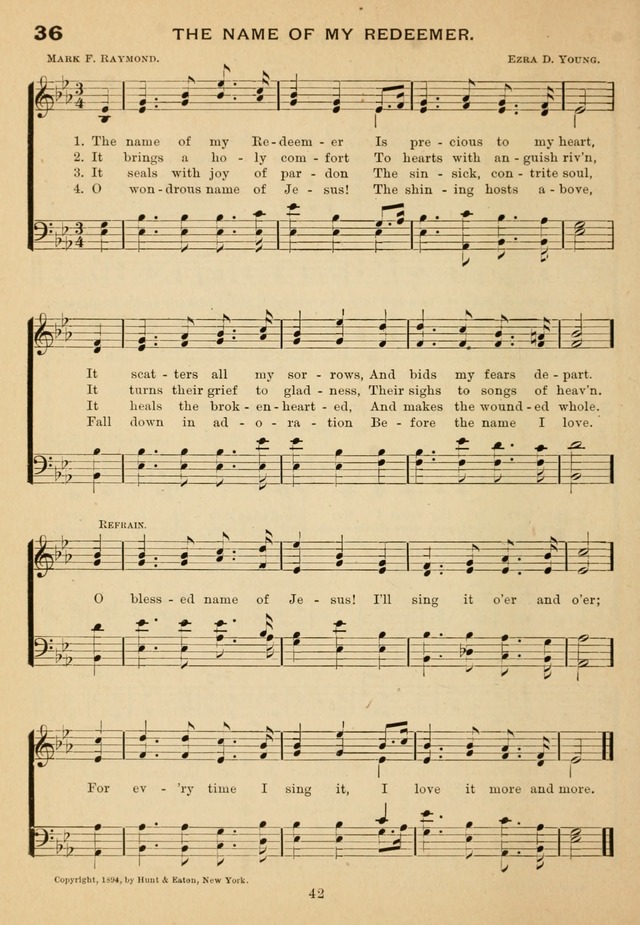 Imperial Songs: for Sunday schools, social meetings, Epworth leagues, revival services page 47