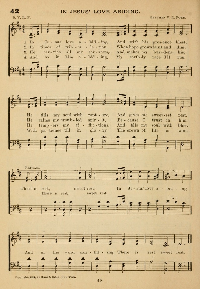 Imperial Songs: for Sunday schools, social meetings, Epworth leagues, revival services page 53