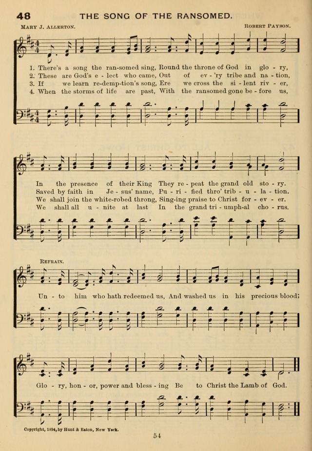 Imperial Songs: for Sunday schools, social meetings, Epworth leagues, revival services page 59