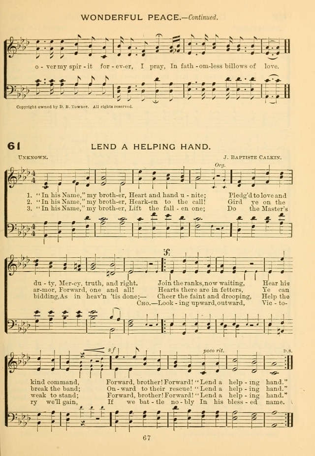Imperial Songs: for Sunday schools, social meetings, Epworth leagues, revival services page 72