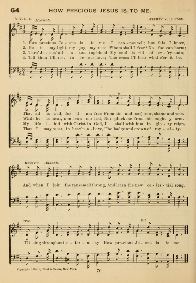 Imperial Songs: for Sunday schools, social meetings, Epworth leagues, revival services page 75