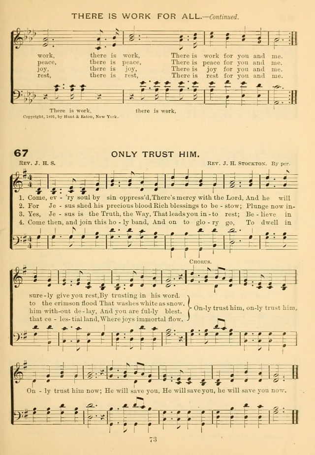 Imperial Songs: for Sunday schools, social meetings, Epworth leagues, revival services page 78