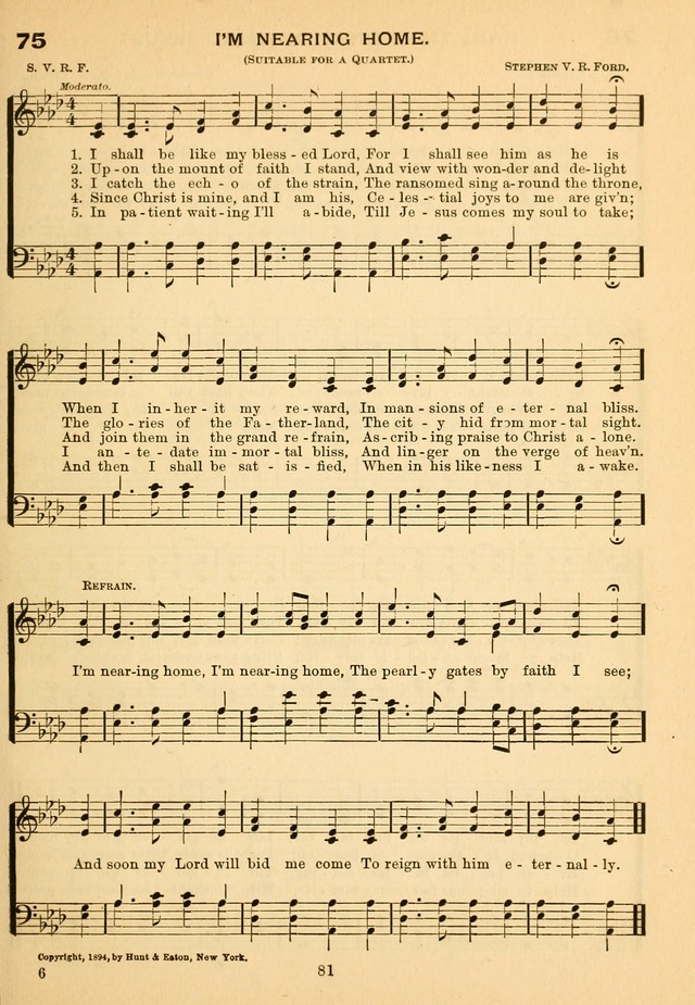Imperial Songs: for Sunday schools, social meetings, Epworth leagues, revival services page 86