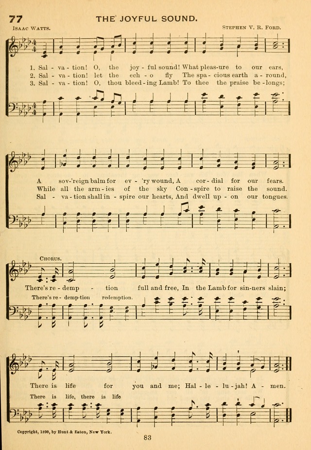 Imperial Songs: for Sunday schools, social meetings, Epworth leagues, revival services page 88
