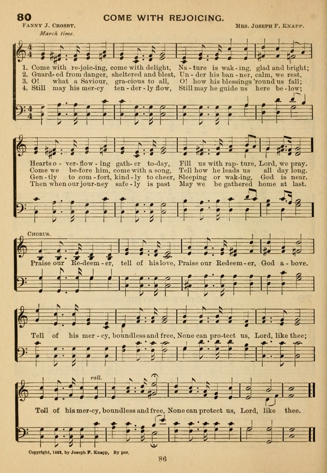 Imperial Songs: for Sunday schools, social meetings, Epworth leagues, revival services page 91