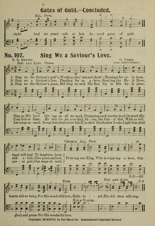 Jubilate : A Modern Sunday-School Hymnal page 108