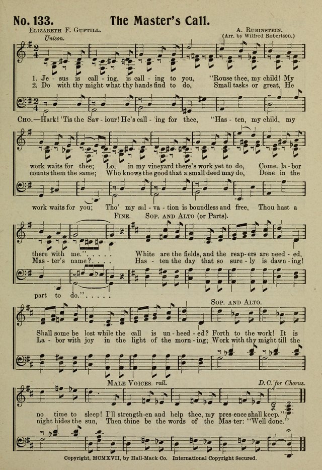 Jubilate : A Modern Sunday-School Hymnal page 134
