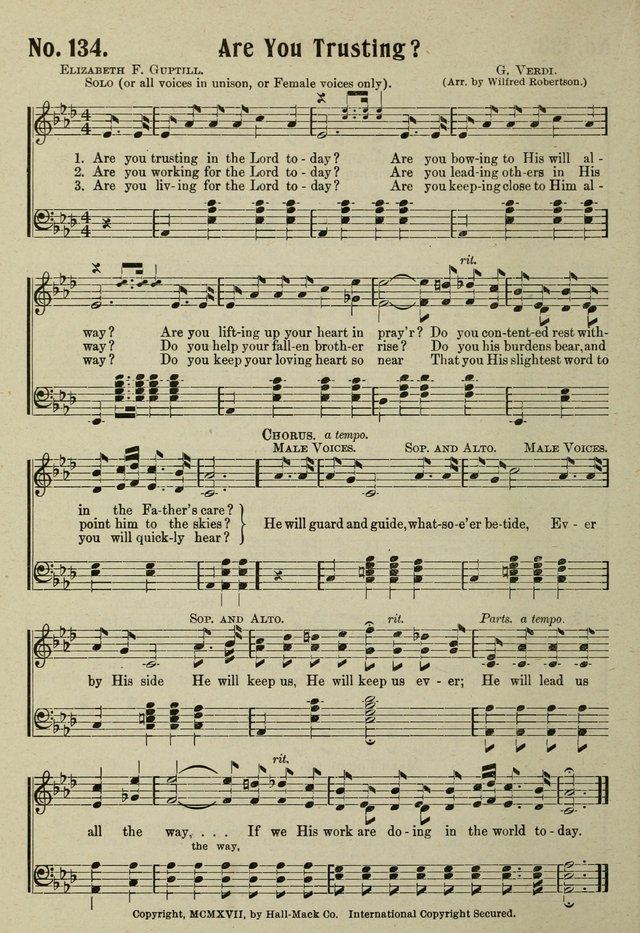 Jubilate : A Modern Sunday-School Hymnal page 135