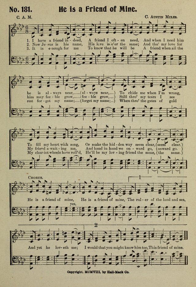 Jubilate : A Modern Sunday-School Hymnal page 182