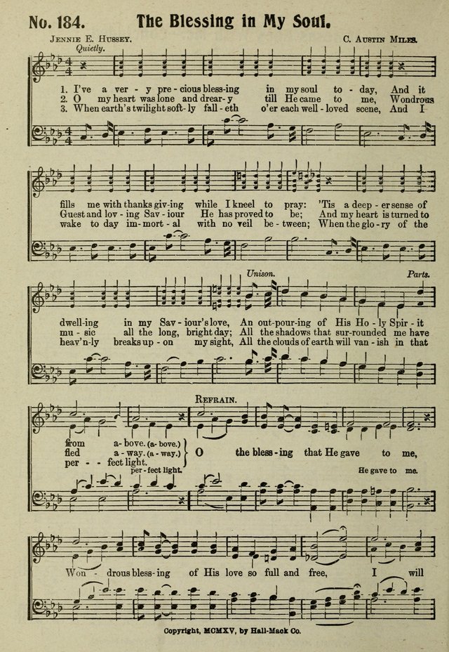 Jubilate : A Modern Sunday-School Hymnal page 185
