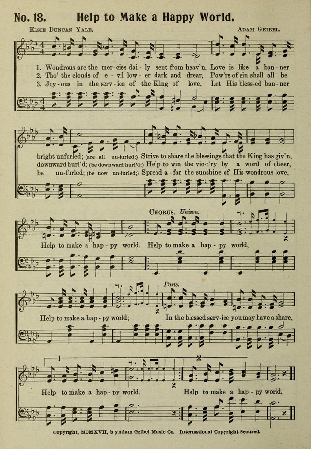 Jubilate : A Modern Sunday-School Hymnal page 19