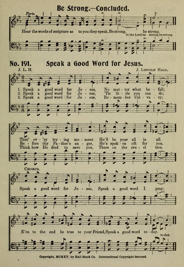 Jubilate : A Modern Sunday-School Hymnal page 192