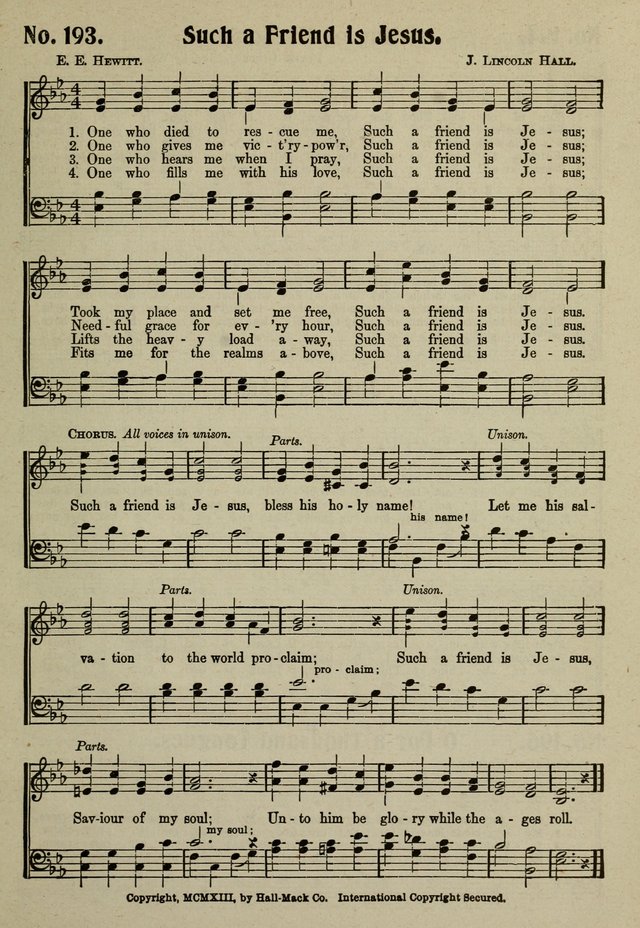 Jubilate : A Modern Sunday-School Hymnal page 194