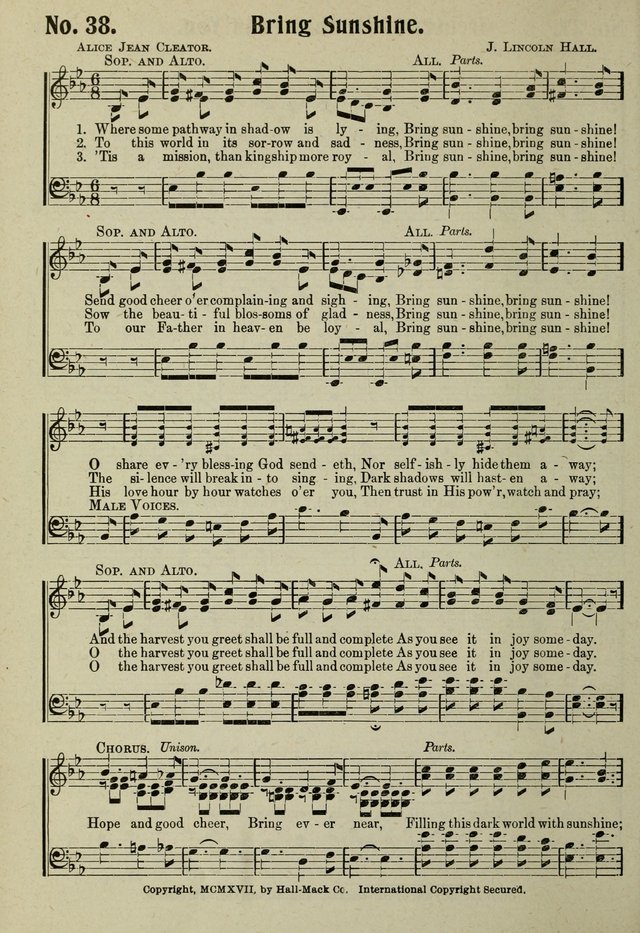 Jubilate : A Modern Sunday-School Hymnal page 39