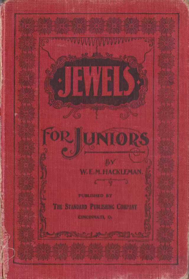 Jewels for Juniors: a choice collection of Songs, Exercises and Readings page cover