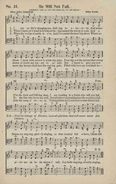 Joy Bells: for Christian work and worship page 33