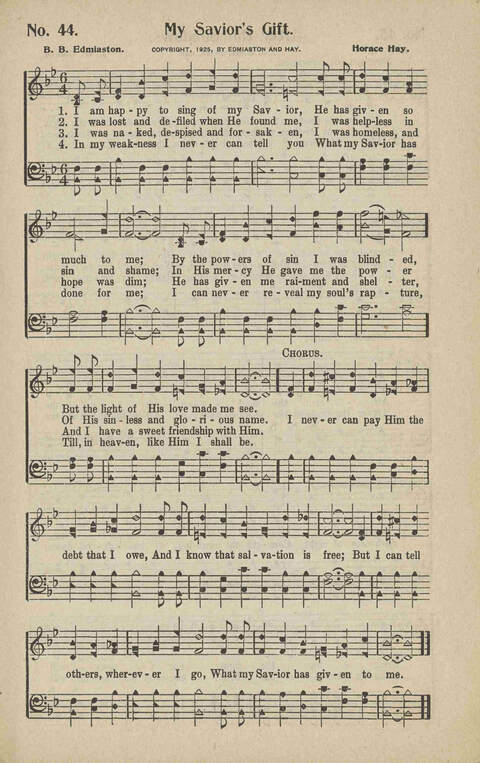 Joy Bells: for Christian work and worship page 47