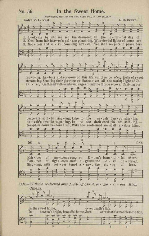 Joy Bells: for Christian work and worship page 60