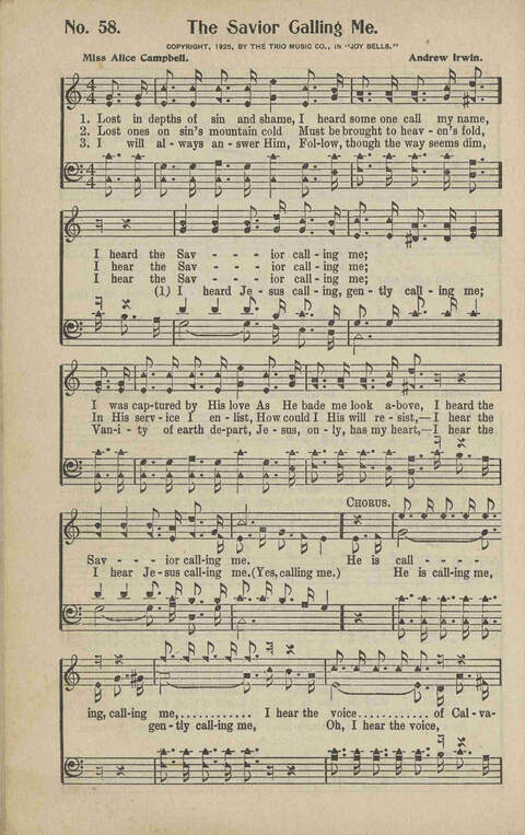 Joy Bells: for Christian work and worship page 62