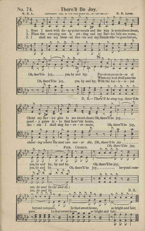 Joy Bells: for Christian work and worship page 78