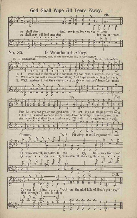 Joy Bells: for Christian work and worship page 89