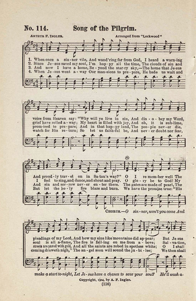 Song Of The Pilgrim Hymnary Org