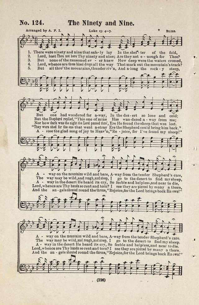 The Joy Bells of Canaan or Burning Bush Songs No. 2 page 124