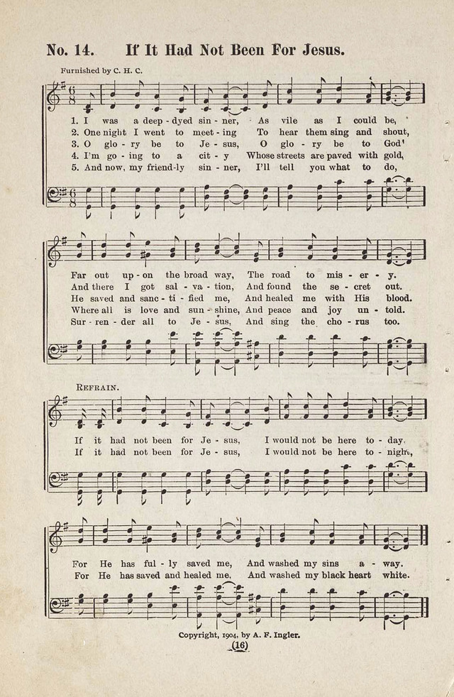 The Joy Bells of Canaan or Burning Bush Songs No. 2 page 14