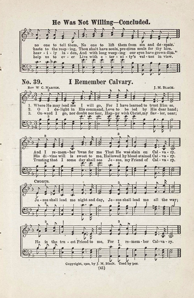 The Joy Bells of Canaan or Burning Bush Songs No. 2 page 39