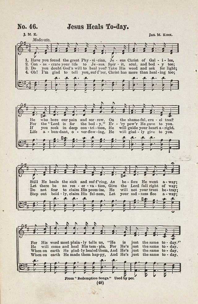 The Joy Bells of Canaan or Burning Bush Songs No. 2 page 46